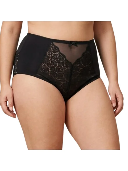 Majtki damskie z wysokim stanem 6 szt. mix kolorów